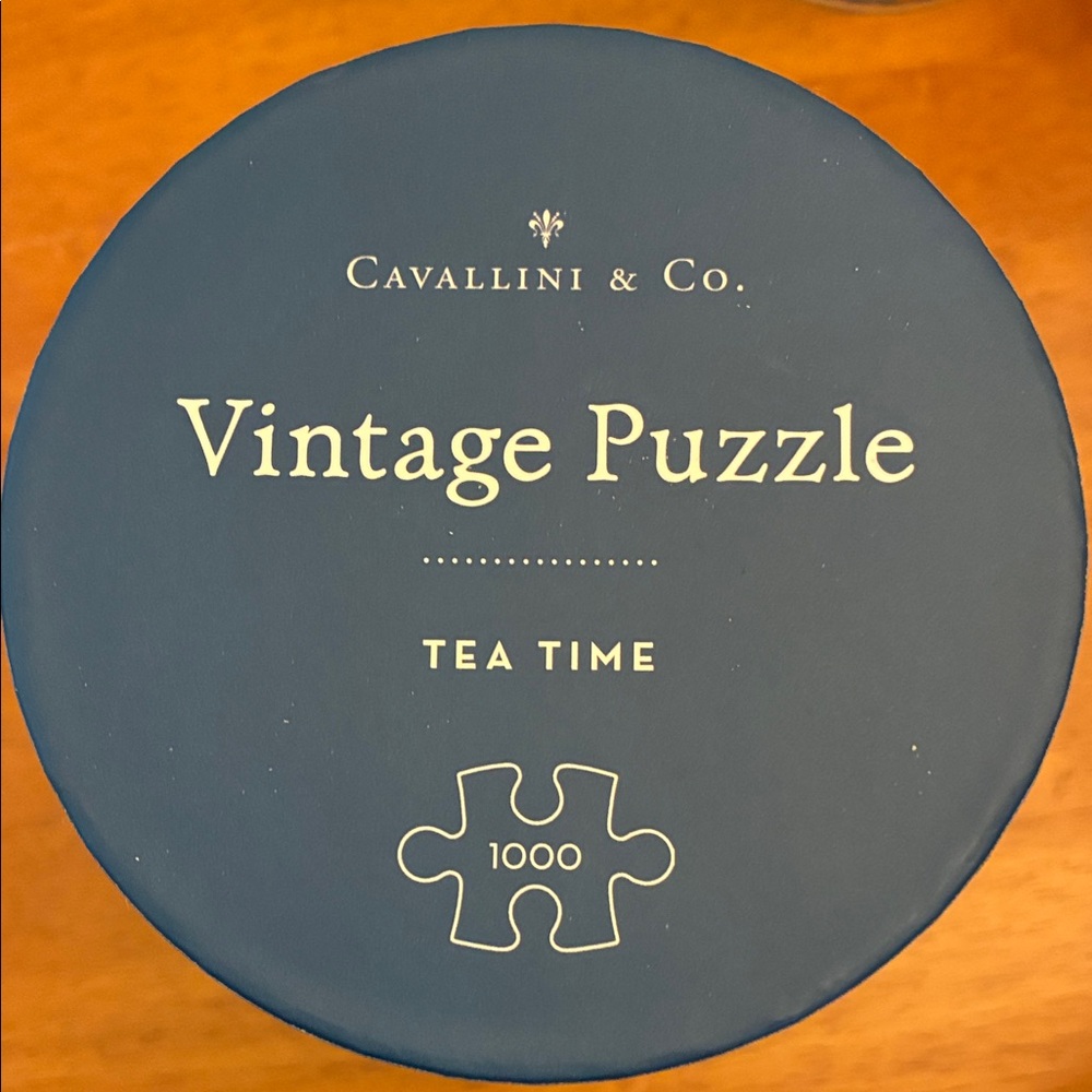 Cavallini & Co. Tea Time Vintage Puzzle – Green - Picture 3 of 3
